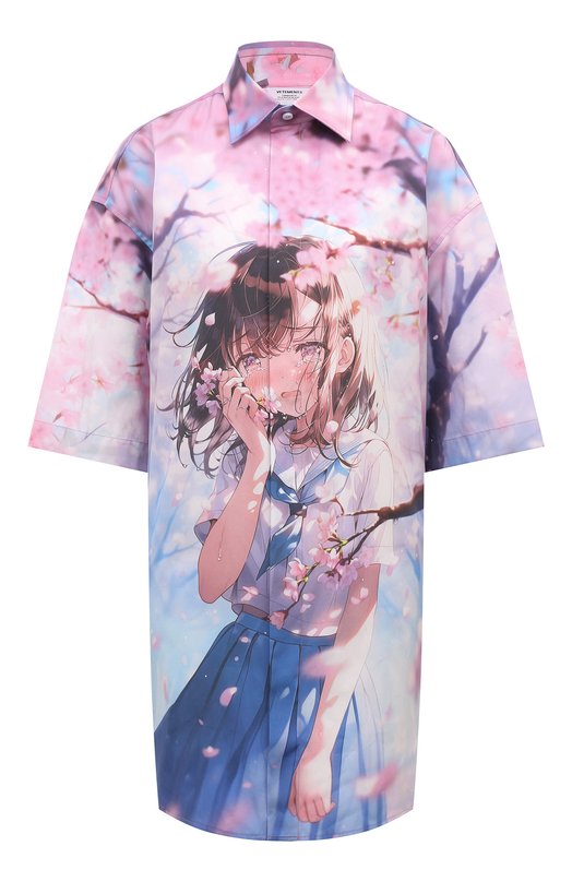 Хлопковая рубашка VETEMENTS 62700₽