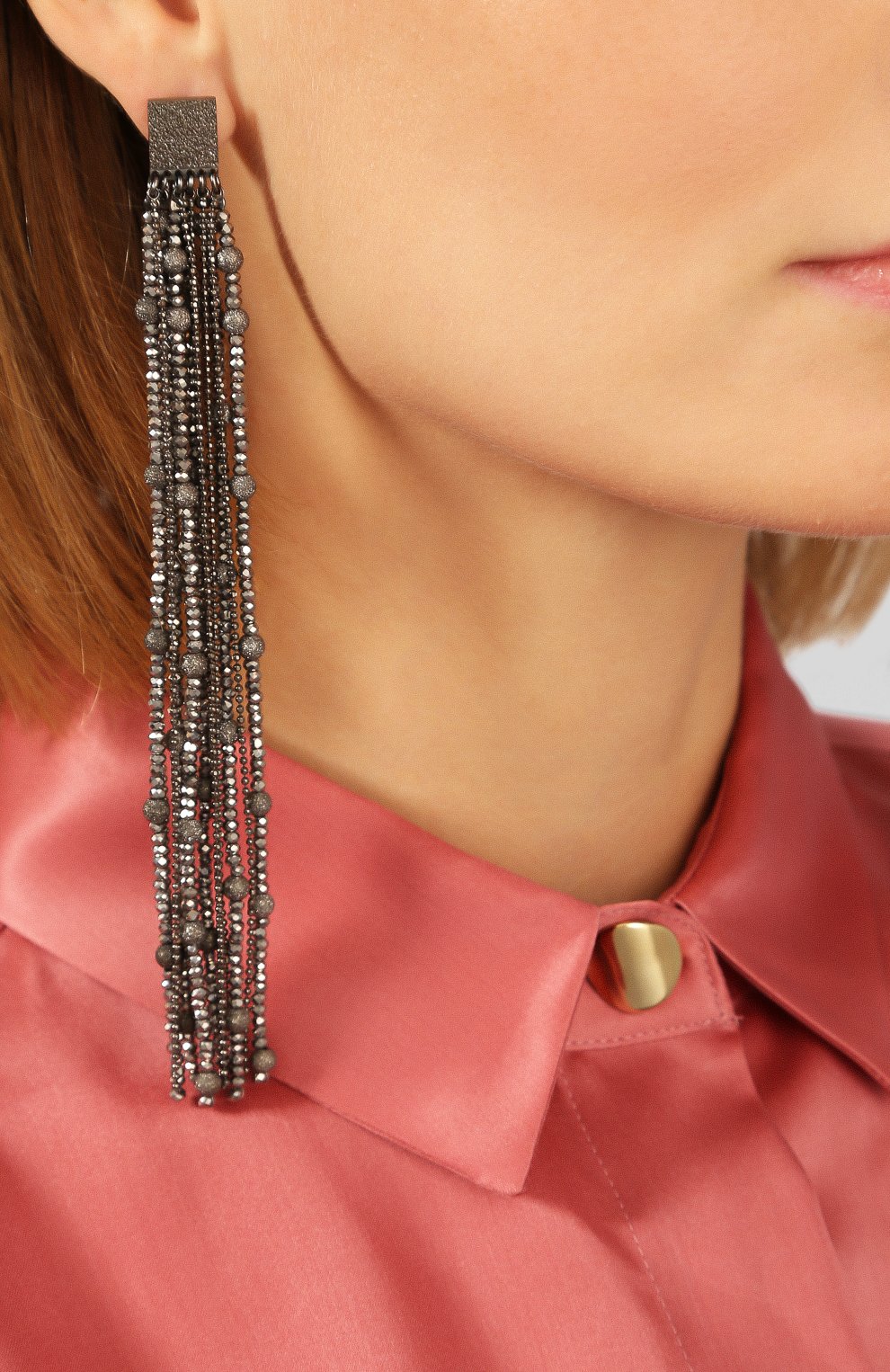 Серьги BRUNELLO CUCINELLI, арт. M0RW9L059P, фото 2