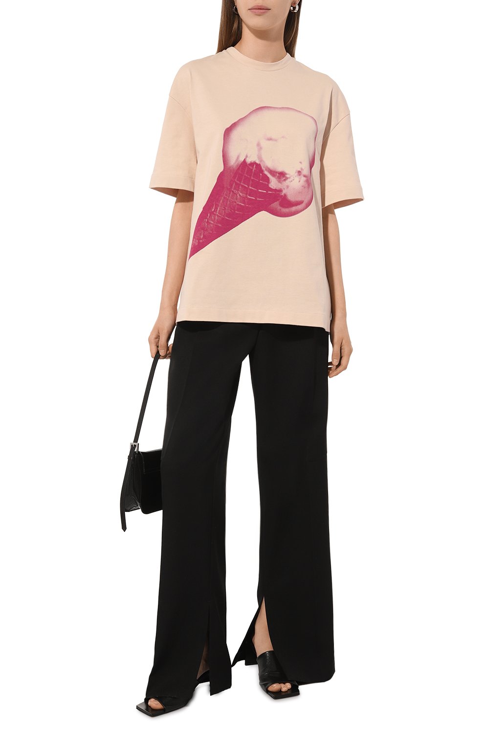 Хлопковая футболка JIL SANDER, арт. J03GC0119/J20219, фото 2