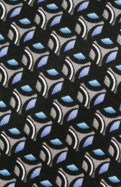 Шелковый галстук ZILLI серого цвета по цене 28100 руб., арт. 50289/TIES, фото 3 Шелковый галстук ZILLI, арт. 50289/TIES, фото 3