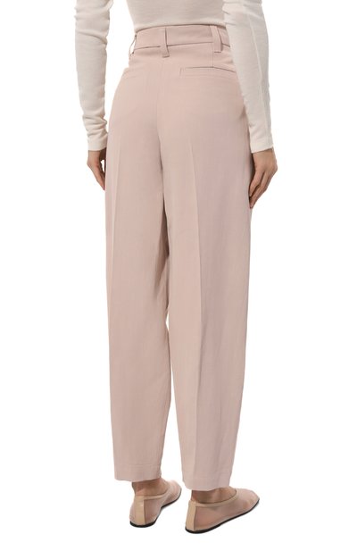 Брюки из вискозы и льна BRUNELLO CUCINELLI, арт. MH579B1297, фото 4