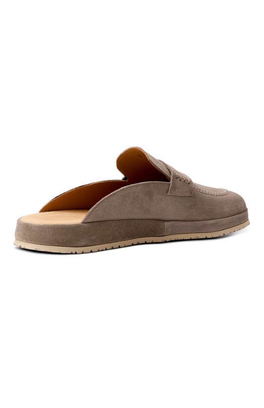 Замшевые домашние туфли Farfalla F5ALI/SUEDE Коричневый  F5ALI/SUEDE Фото 5