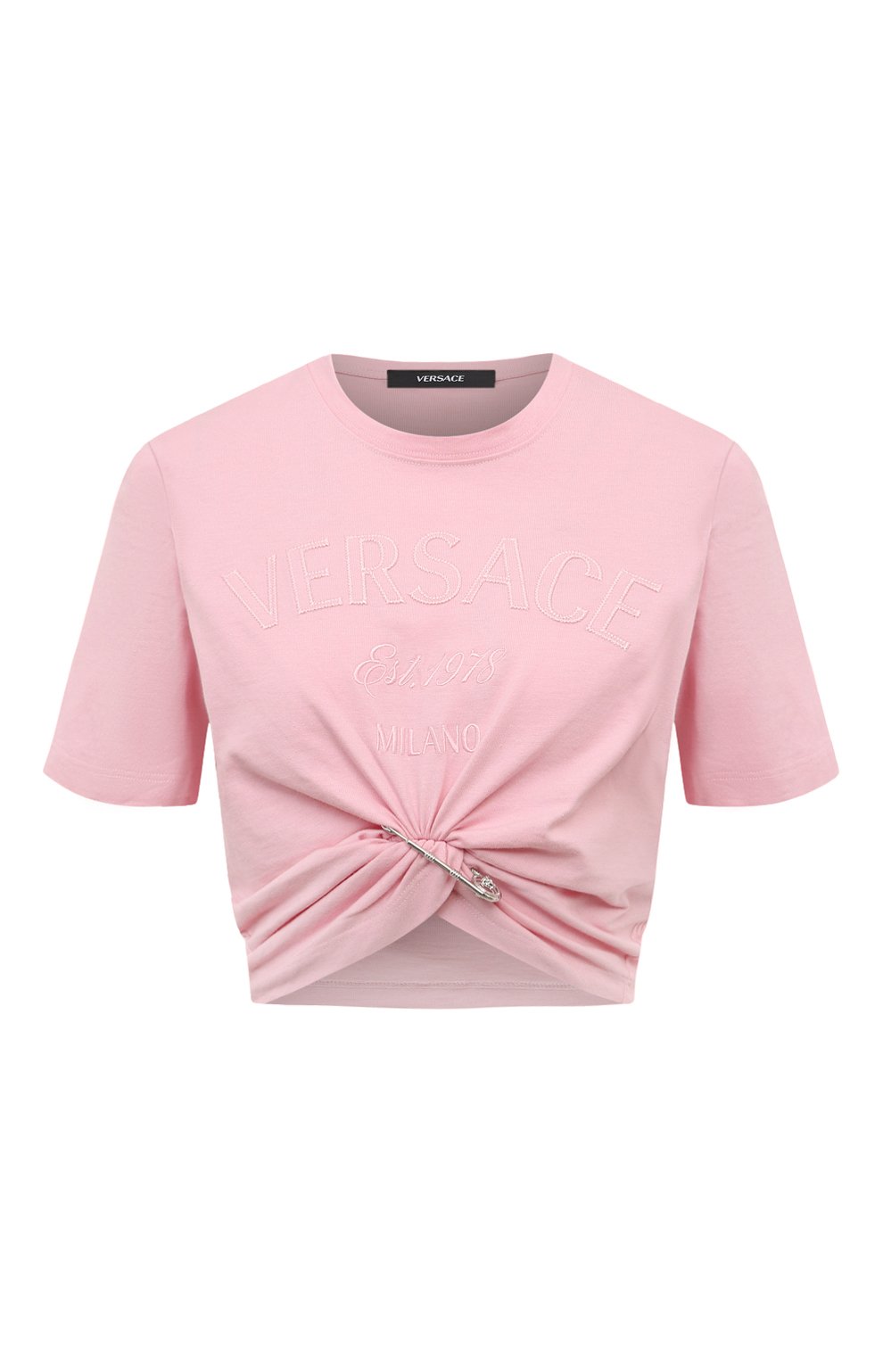 Хлопковая футболка VERSACE, арт. 1013606/1A10140, фото 1