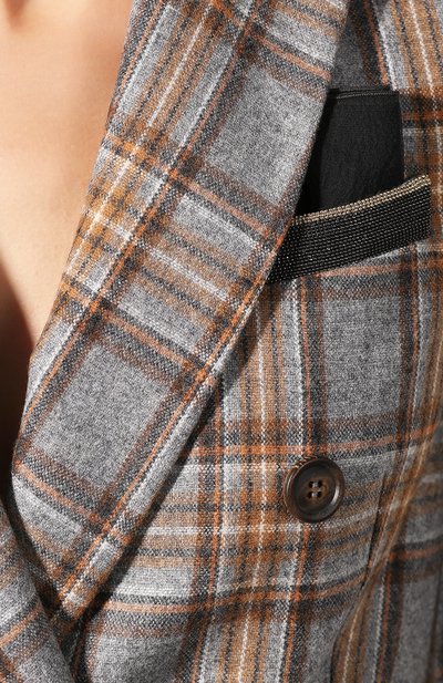 Шерстяной жаке т BRUNELLO CUCINELLI, арт. MB5308814, фото 5