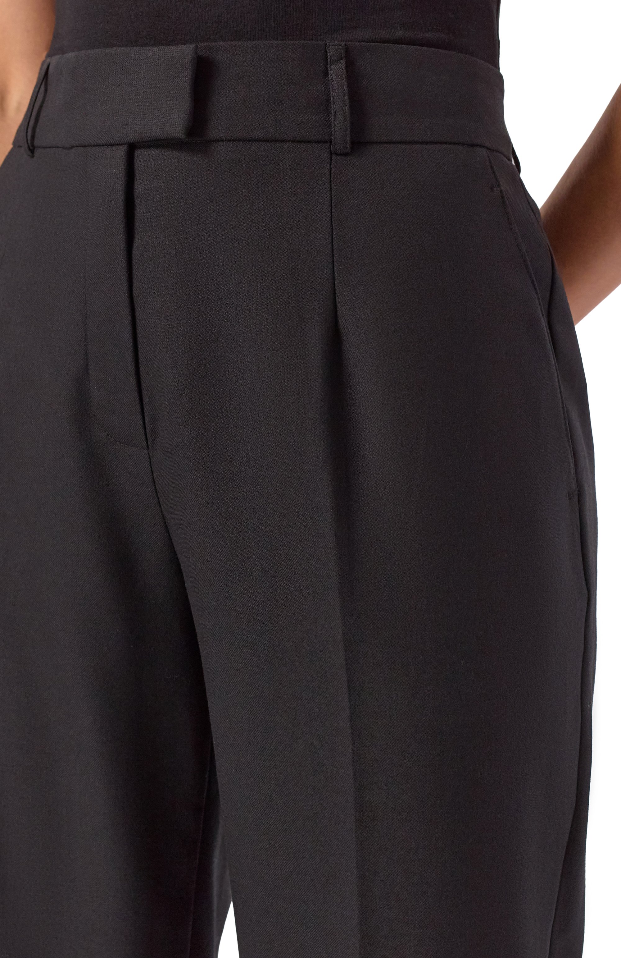 Брюки SEVEN LAB черного цвета по цене 20580 руб., арт. 225-S-W-13-90-076, фото 5 Брюки SEVEN LAB, арт. 225-S-W-13-90-076, фото 5