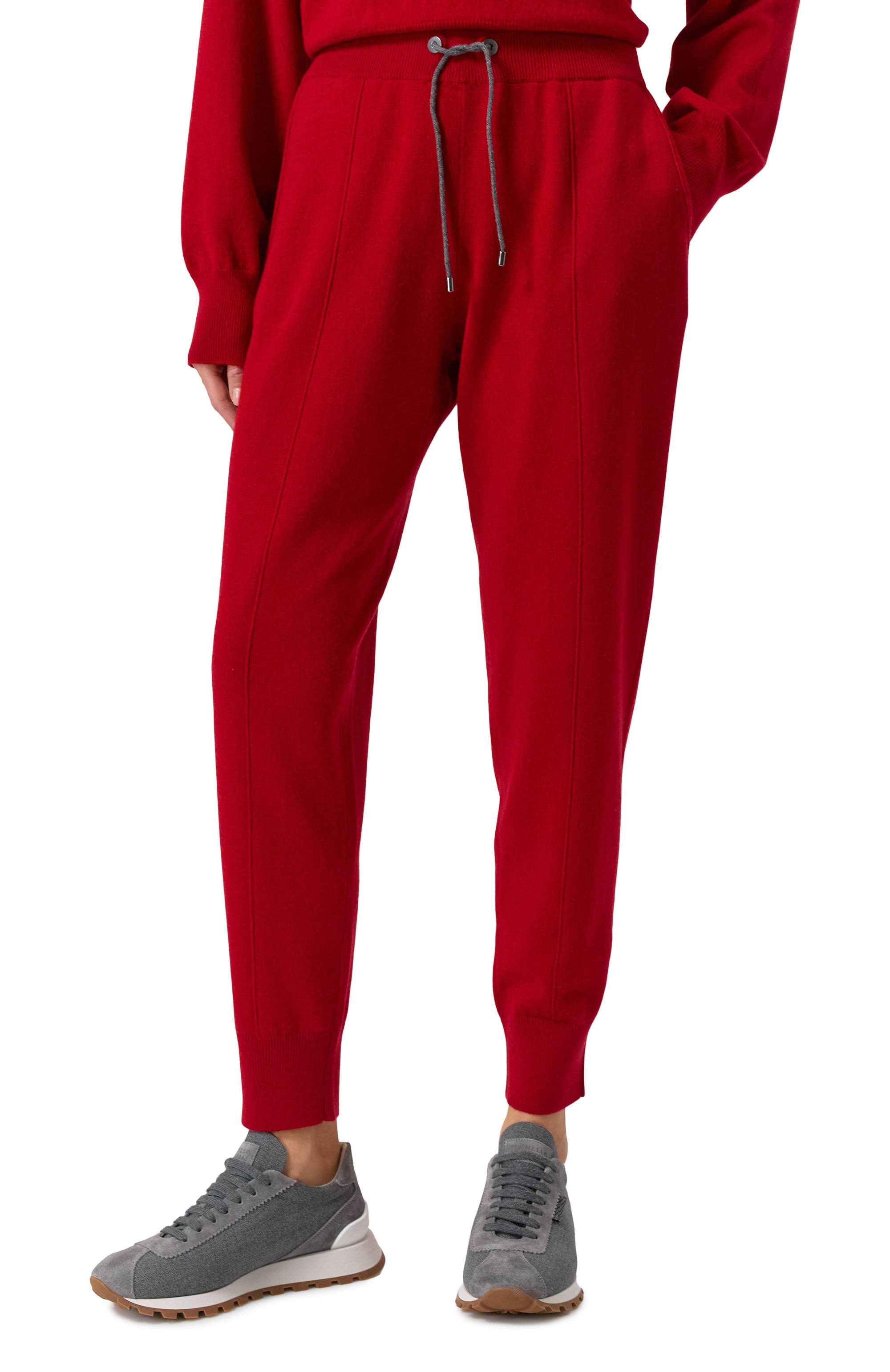 Джоггеры из шерсти и кашемира BRUNELLO CUCINELLI, арт. M16194699, фото 3