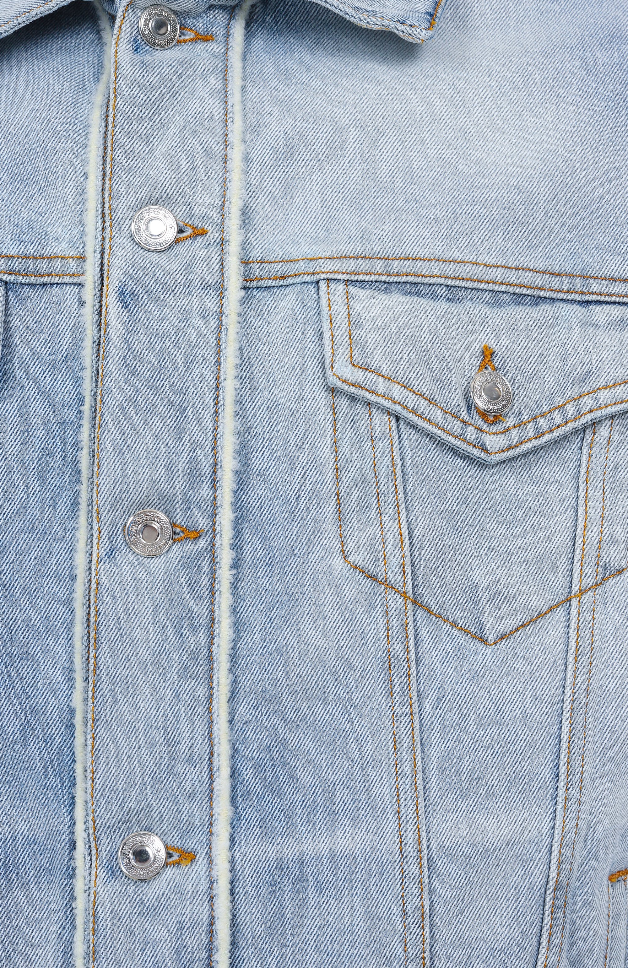 Джинсовая куртка MSGM, арт. 3840MH233/257089, фото 6