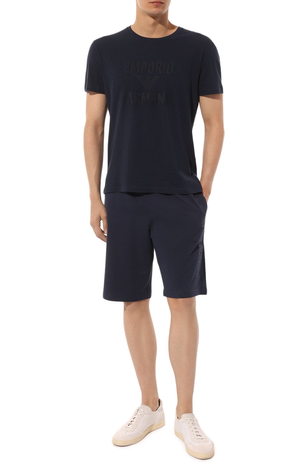 Хлопковые шорты EMPORIO ARMANI, арт. 211860/4R485, фото 2