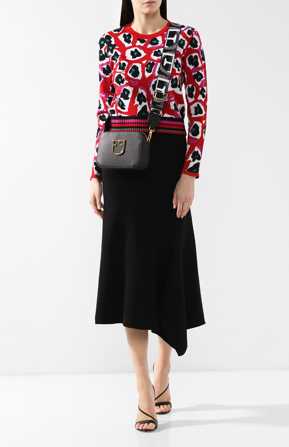 Сумка brava FURLA черного цвета по цене 19650 руб., арт. BVE2, фото 2 Сумка brava FURLA, арт. BVE2, фото 2