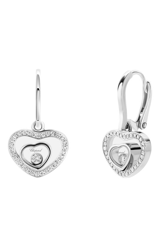 фото Серьги happy hearts chopard