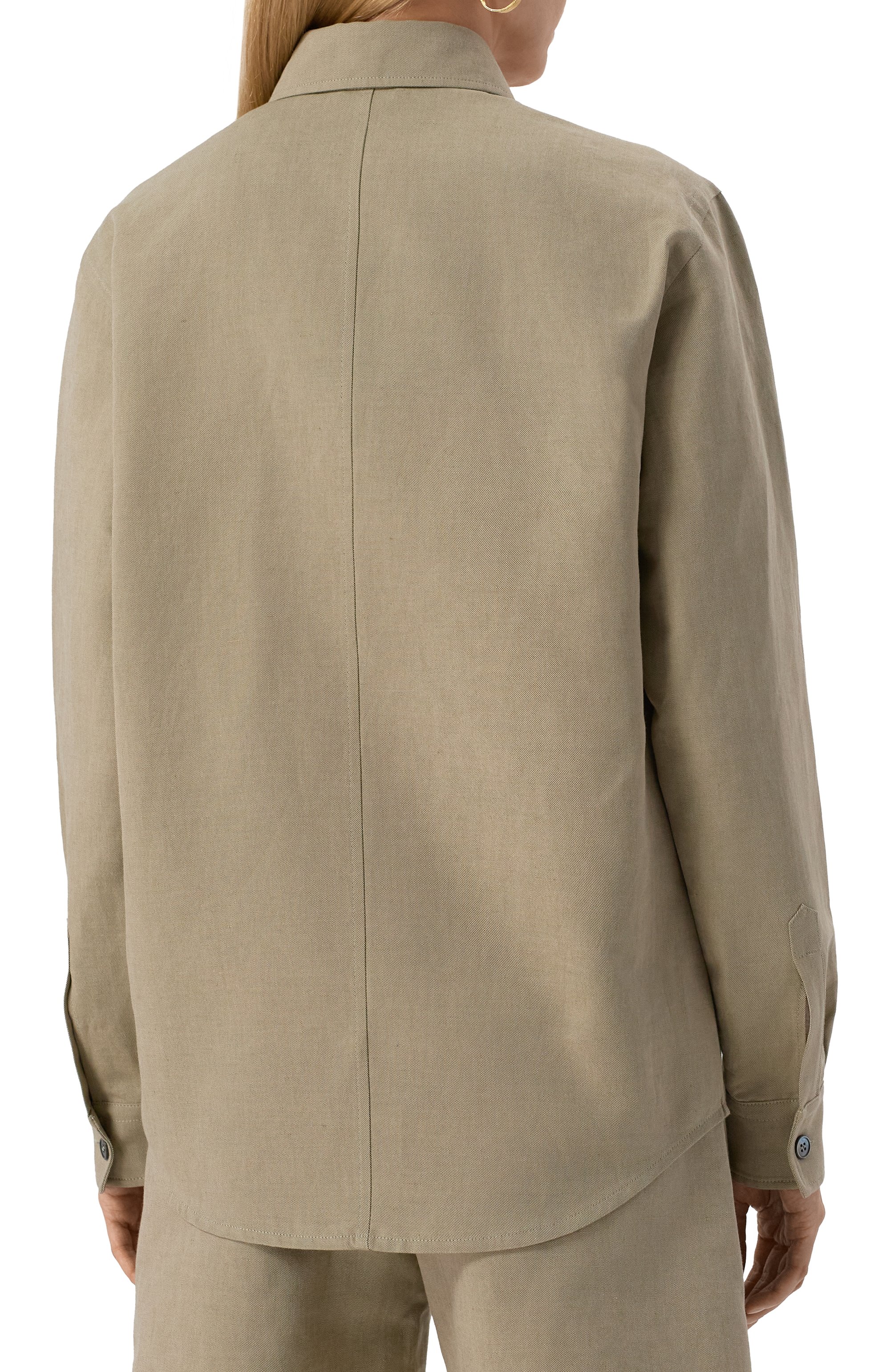 Рубашка из хлопка и льна MVST, арт. M25.2MW.B402, фото 4