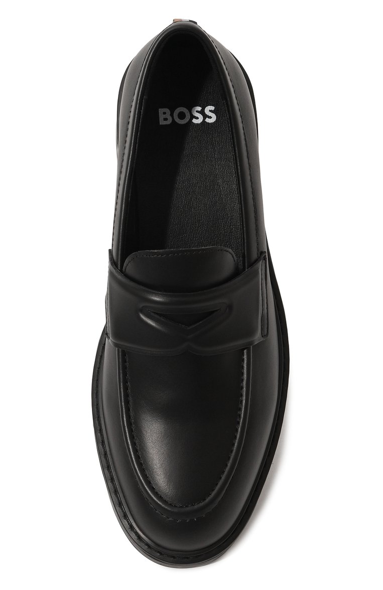 Кожаные лоферы BOSS, арт. 50498808, фото 6