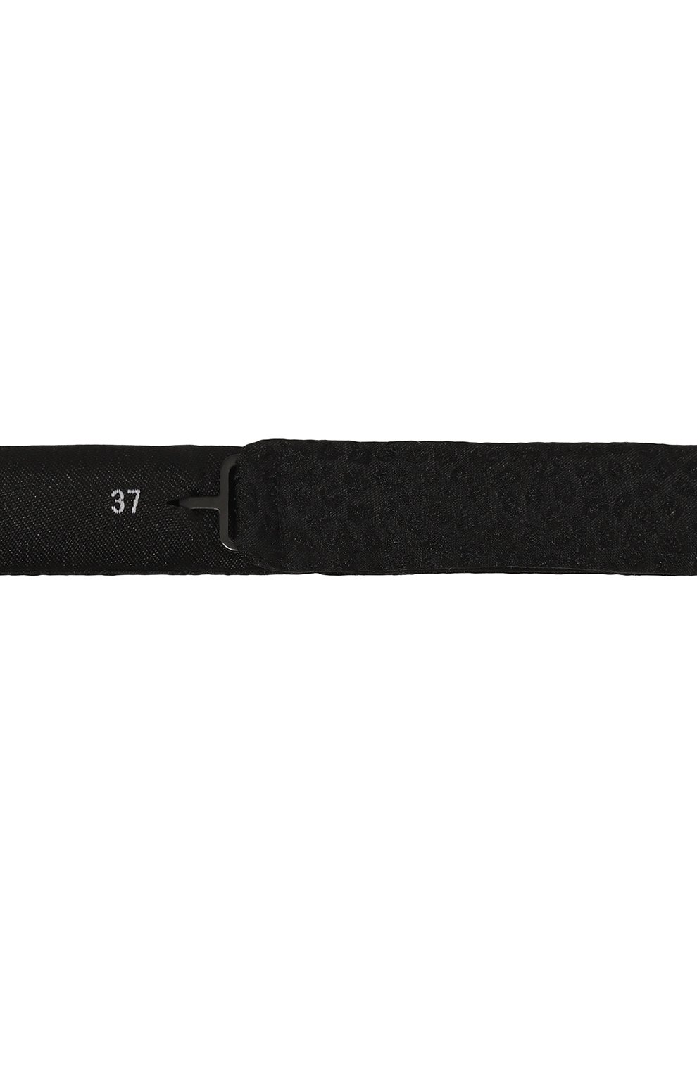 Шелковый галстук-бабочка HUGO черного цвета по цене 7330 руб., арт. 50527644, фото 3 Шелковый галстук-бабочка HUGO, арт. 50527644, фото 3