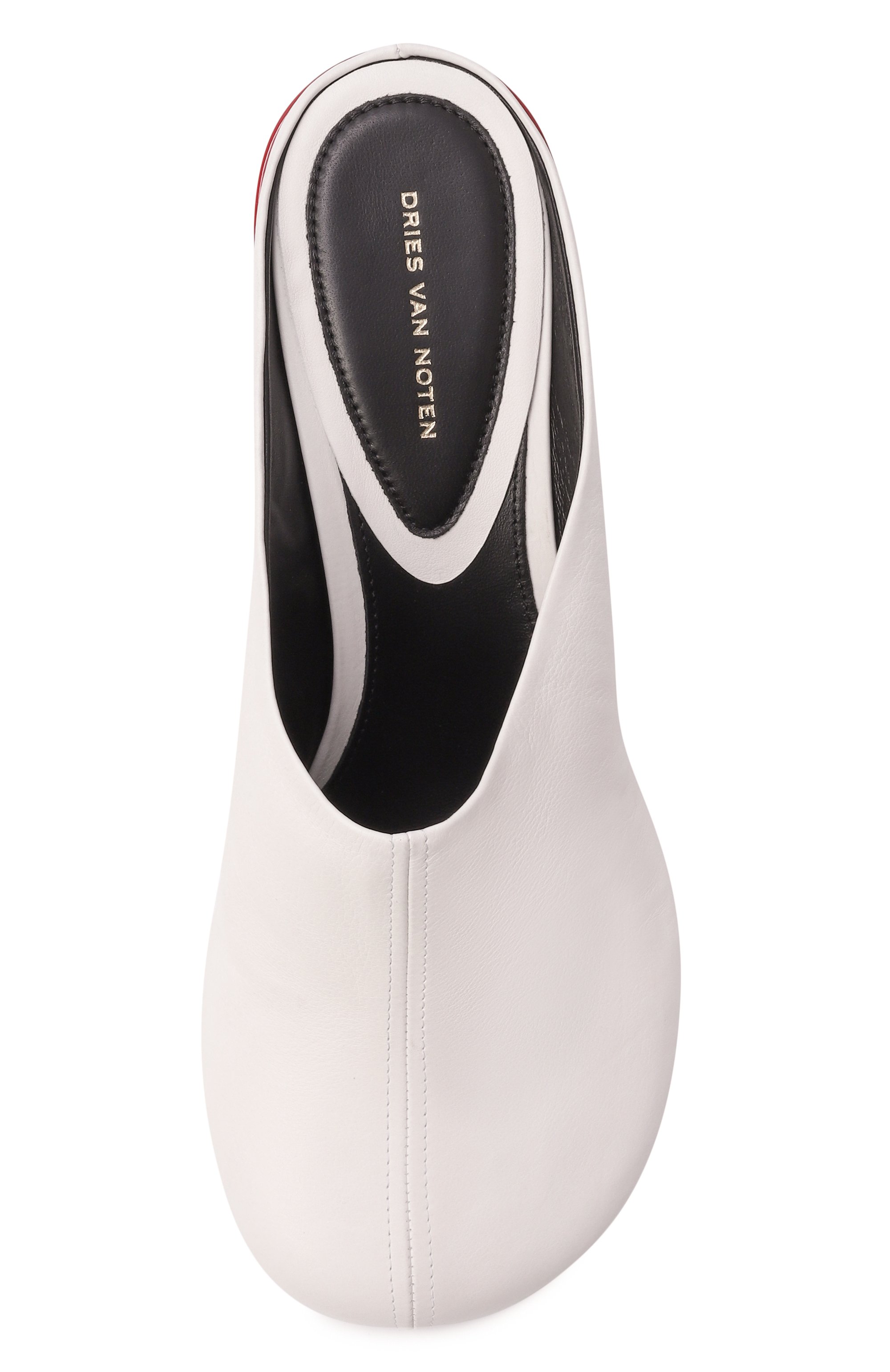 Кожаные мюли DRIES VAN NOTEN, арт. 011765/0120, фото 6