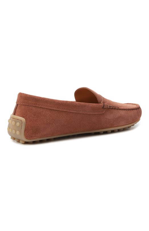 Замшевые мокасины City Gommino Tod’s XXW10L00010RE0 Коричневый  XXW10L00010RE0 Фото 5