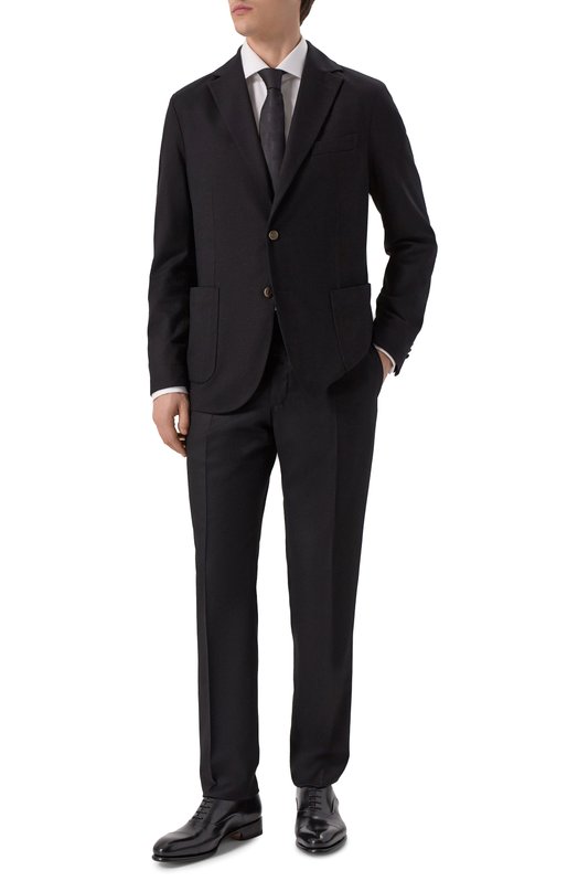 Пиджак из шерсти и кашемира Circolo 1901 CN5059 Чёрный  CN5059 Фото 3