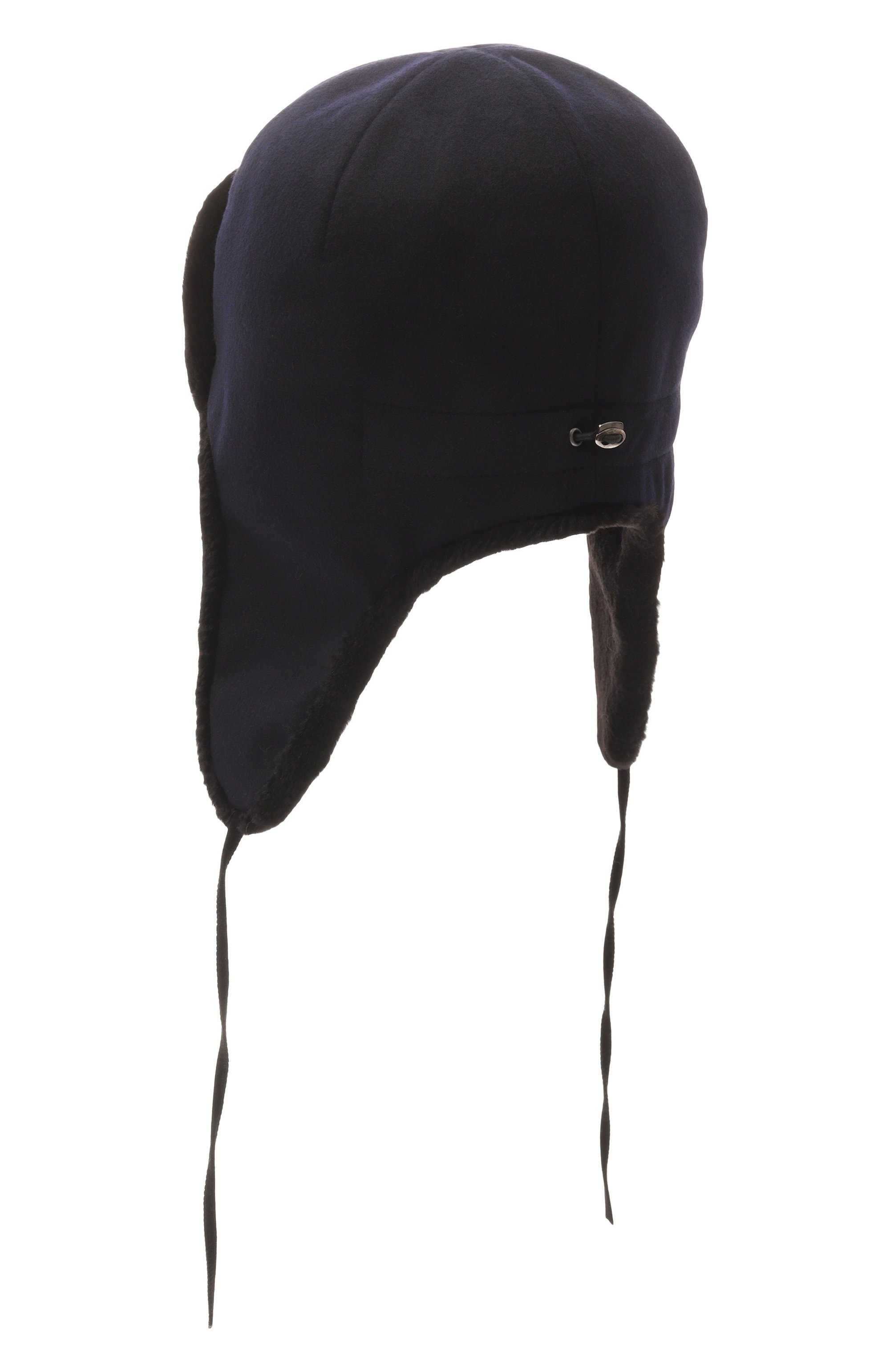 Кашемировая шапка-ушанка бруклин с мехом норки FURLAND черного цвета по цене 90200 руб., арт. 0130910050047600043, фото 2 Кашемировая шапка-ушанка бруклин с мехом норки FURLAND, арт. 0130910050047600043, фото 2