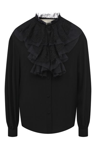 Женская шелковая блузка GUCCI, арт. 595155 ZAAOG