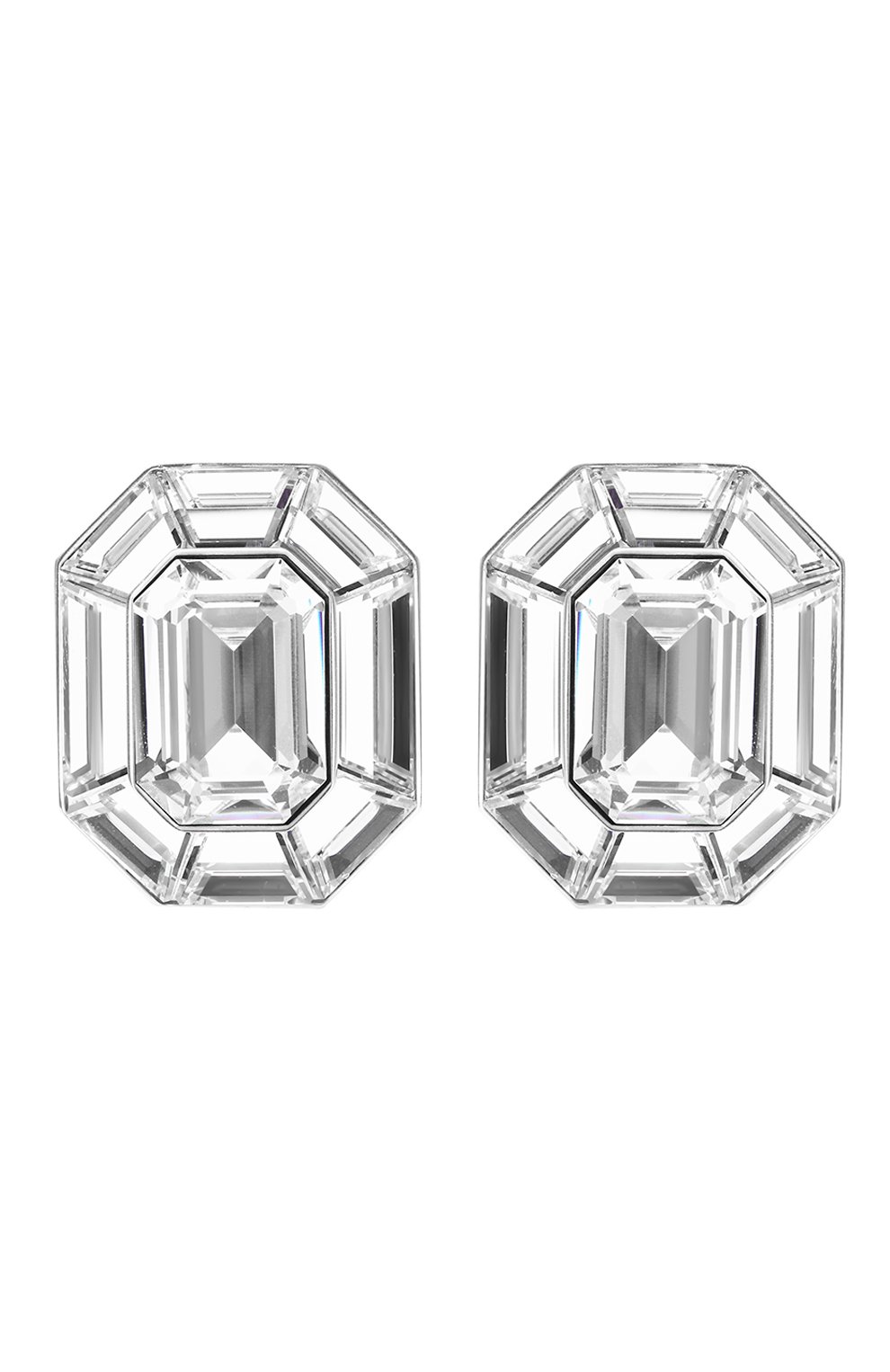 Клипсы lucent SWAROVSKI серебряного цвета по цене 29950 руб., арт. 5698525, фото 1 Клипсы lucent SWAROVSKI, арт. 5698525, фото 1