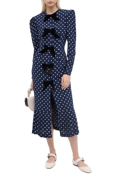 Шелковое платье ALESSANDRA RICH, арт. FAB2312-F2923, фото 2