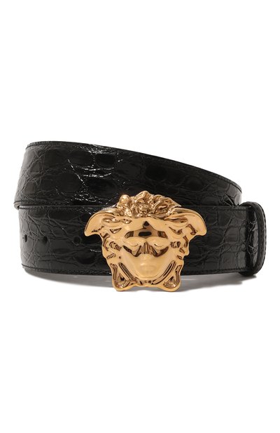 Кожаный ремень VERSACE, арт. 1001340/1A008661B00V, фото 1