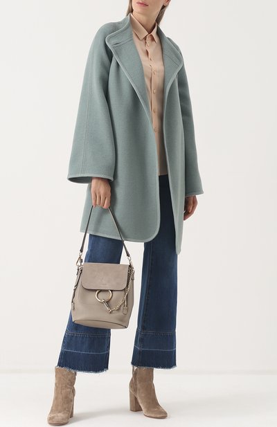 Рюкзак faye CHLOÉ светло-серого цвета по цене 199500 руб., арт. 3S1233-HEU, фото 2 Рюкзак faye CHLOÉ, арт. 3S1233-HEU, фото 2