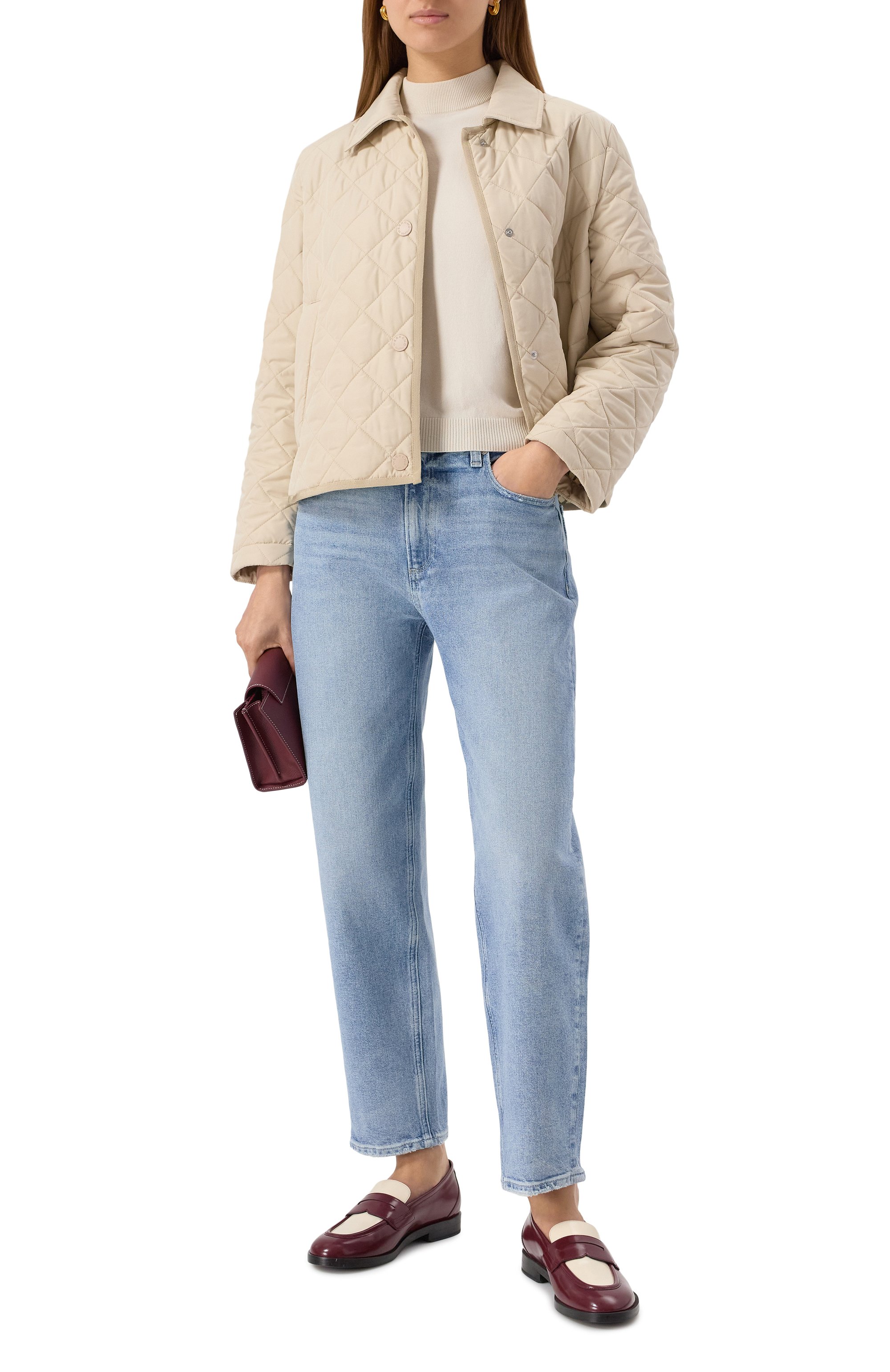 Джинсы PAIGE голубого цвета по цене 42400 руб., арт. 1H84L53-C397, фото 2 Джинсы PAIGE, арт. 1H84L53-C397, фото 2