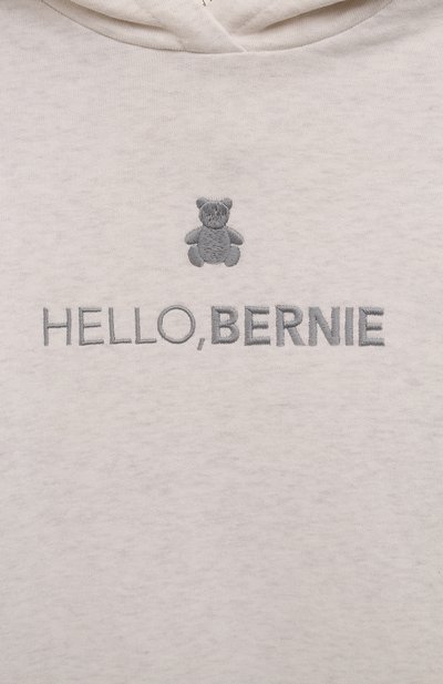 Хлопковое худи BRUNELLO CUCINELLI, арт. BTU14E196V, фото 3