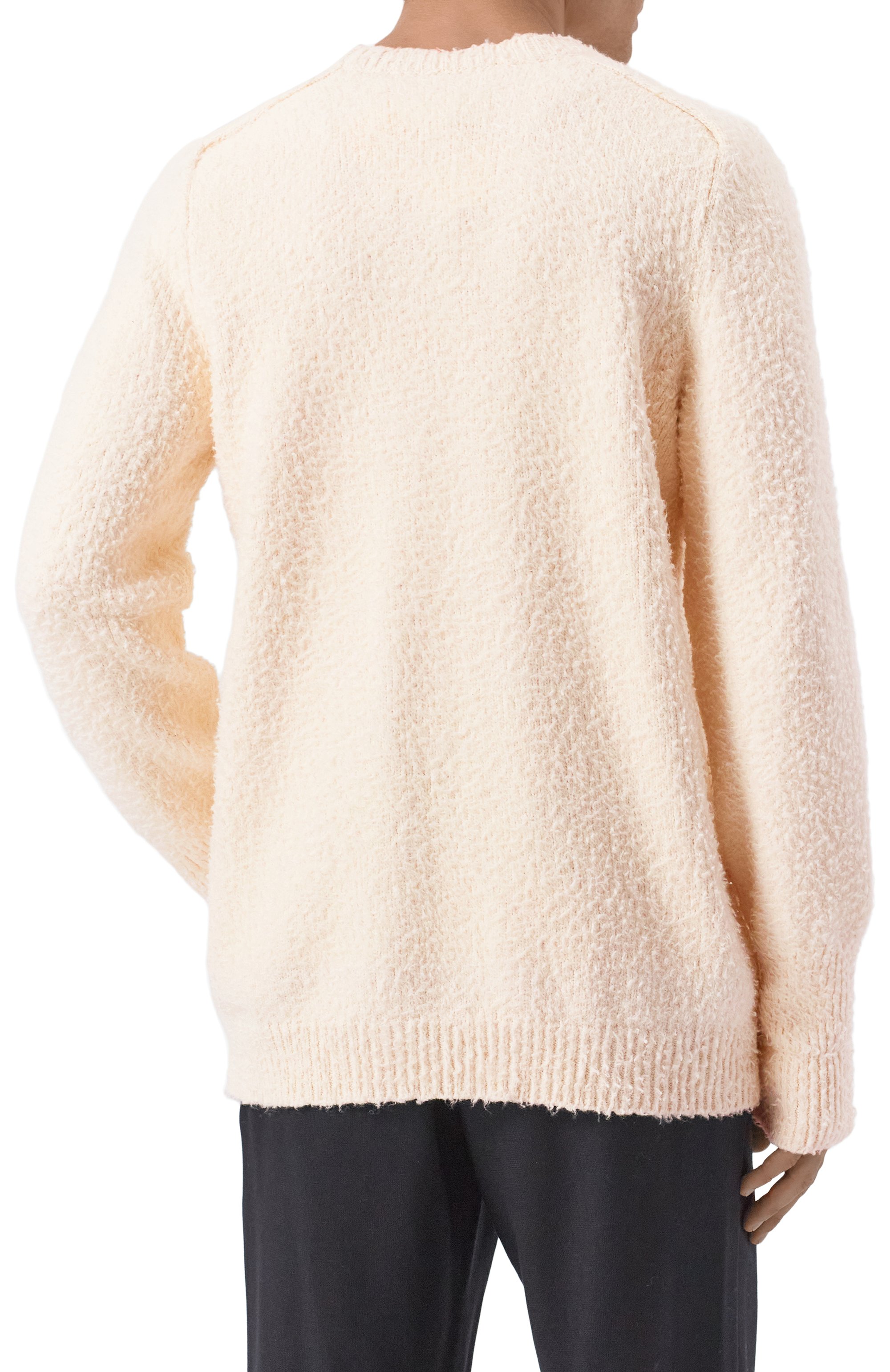 Хлопковый свитер MAISON MARGIELA кремового цвета по цене 136500 руб., арт. SI0GP0001/S17664, фото 4 Хлопковый свитер MAISON MARGIELA, арт. SI0GP0001/S17664, фото 4