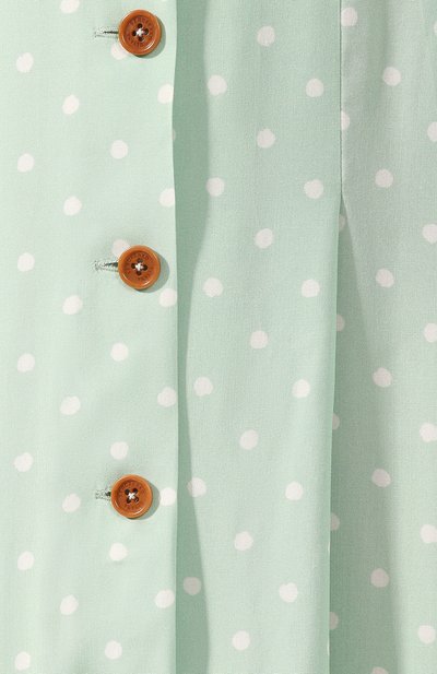 Платье в горох ULYANA SERGEENKO зеленого цвета по цене 120000 руб., арт. ABM024SS18P(1737т18 ), фото 5 Платье в горох ULYANA SERGEENKO, арт. ABM024SS18P(1737т18 ), фото 5