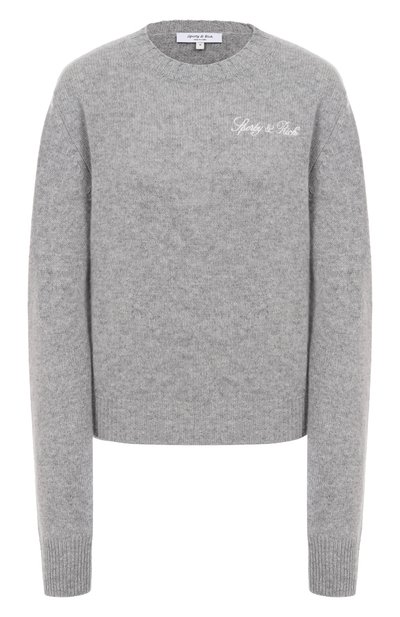 Свитер из кашемира и шерсти SPORTY AND RICH, арт. WS012508232GY03, фото 1