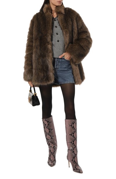 Шуба из экомеха SASHAVERSE, арт. FC002/TL007/nat/W24, фото 2
