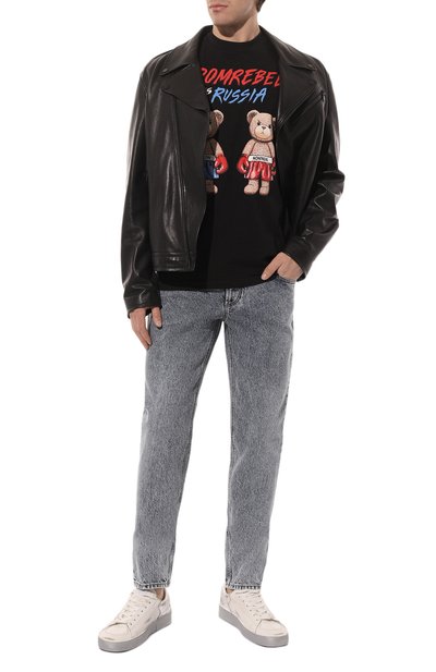 Хлопковая футболка DOMREBEL, арт. FIGHT/T-SHIRT, фото 2