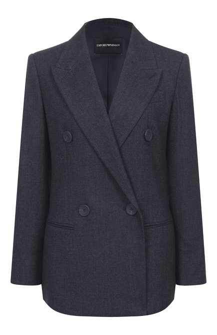 Женский жакет из вискозы и шерсти EMPORIO ARMANI, арт. EW001514/AF14733