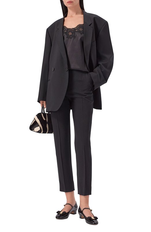 Лакированные туфли Vara Bow 30 Ferragamo 01L345/790 Чёрный  01L345/790 Фото 3