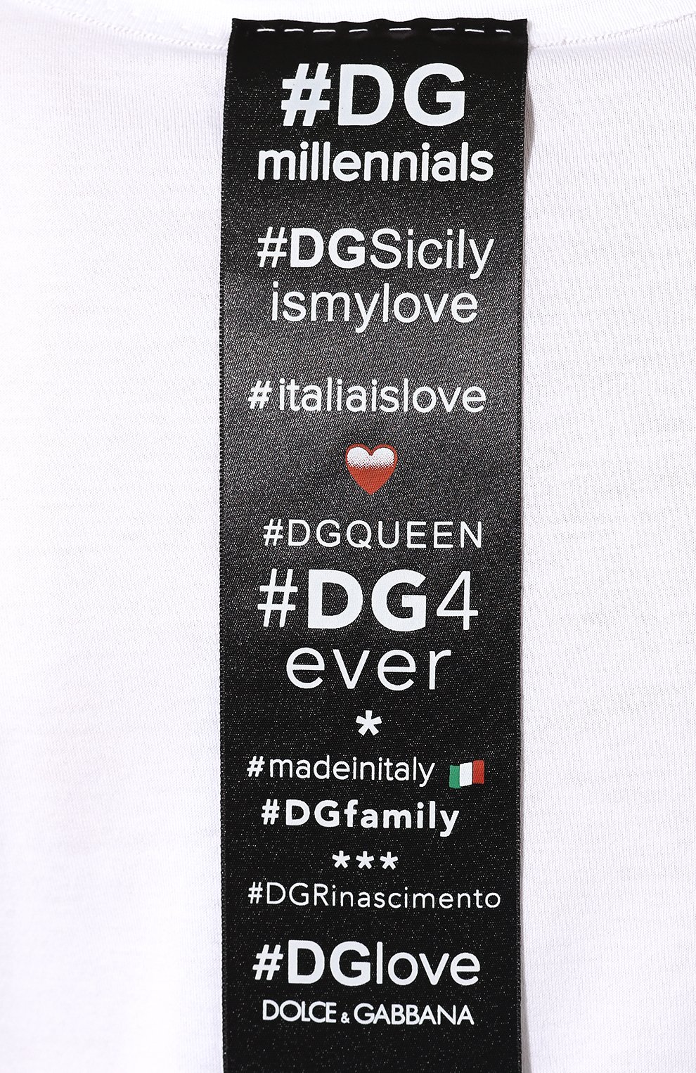Хлопковая футболка DOLCE & GABBANA, арт. F8H32Z/G7MSD, фото 5