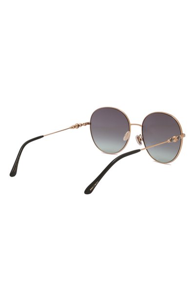 Солнцезащитные очки JIMMY CHOO золотого цвета по цене 32650 руб., арт. BIRDIE PEF, фото 3 Солнцезащитные очки JIMMY CHOO, арт. BIRDIE PEF, фото 3