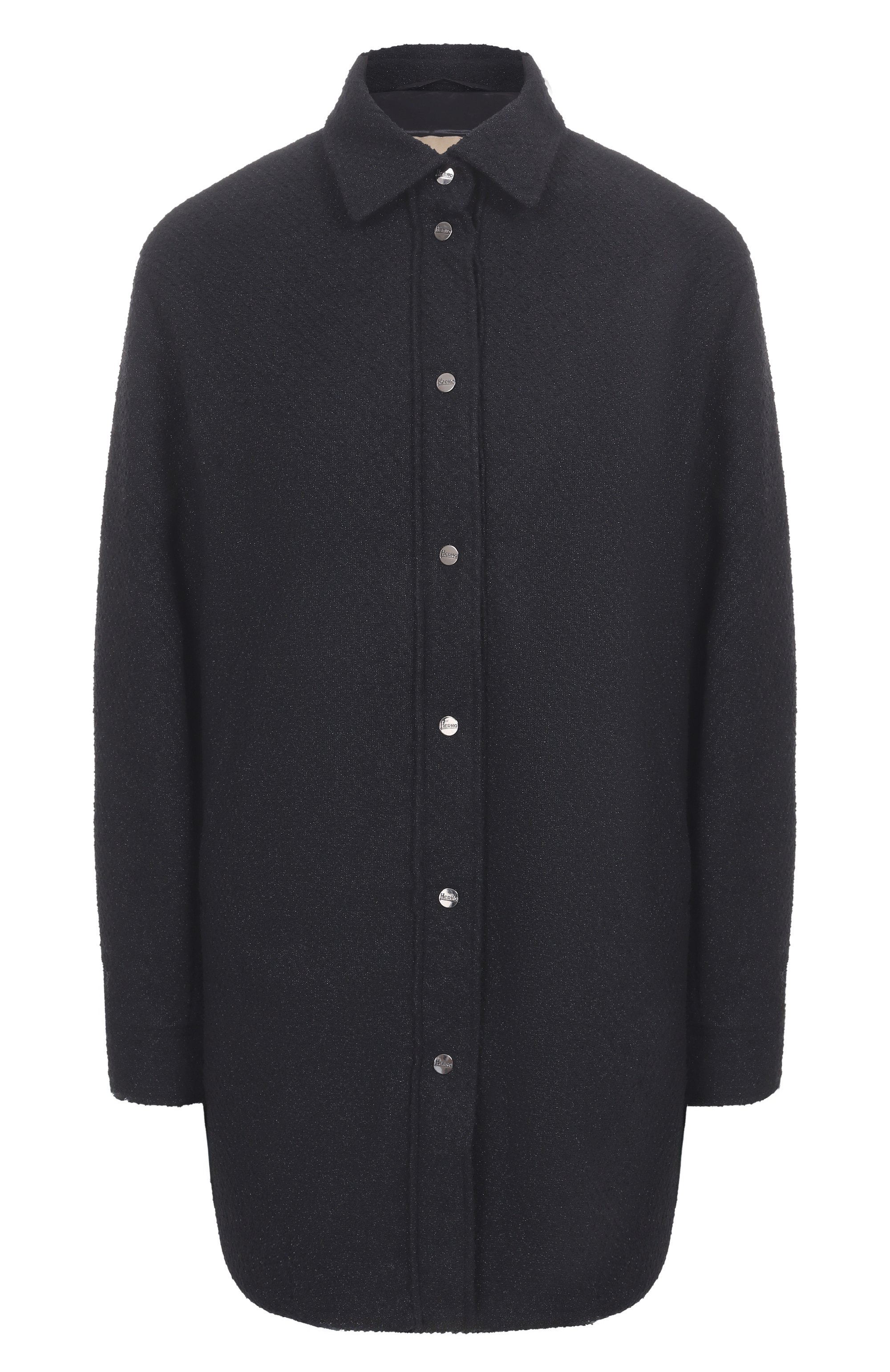 Твидовая куртка-рубашка HERNO, арт. GI000302D/13241, фото 1