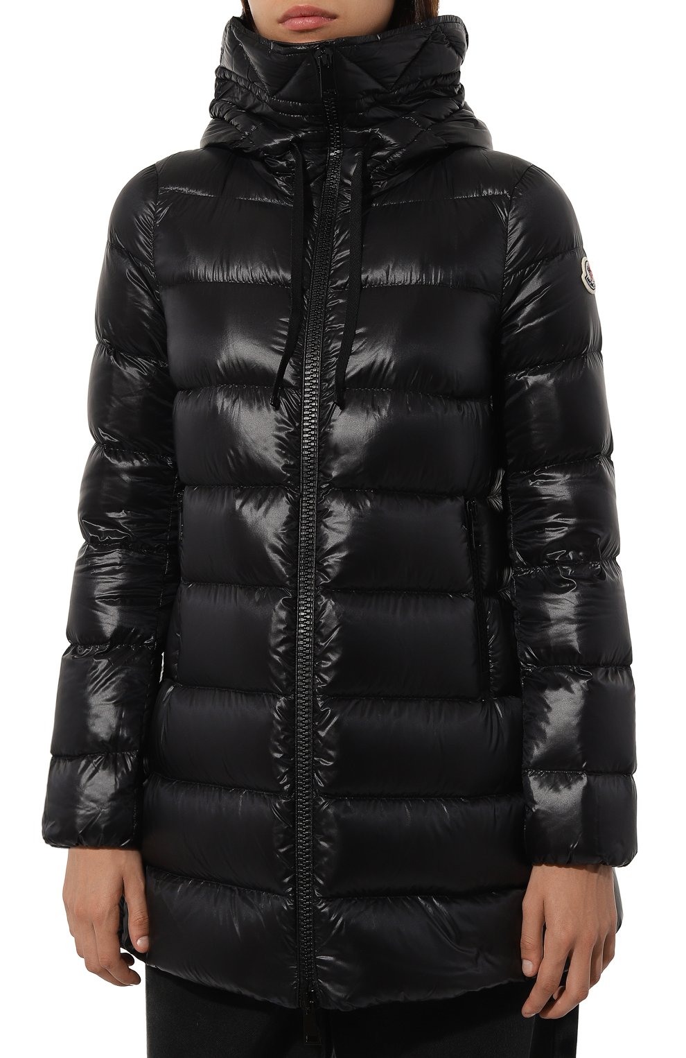 Пуховик suyen MONCLER черного цвета по цене 155500 руб., арт. 1B200-00-53052, фото 3 Пуховик suyen MONCLER, арт. 1B200-00-53052, фото 3