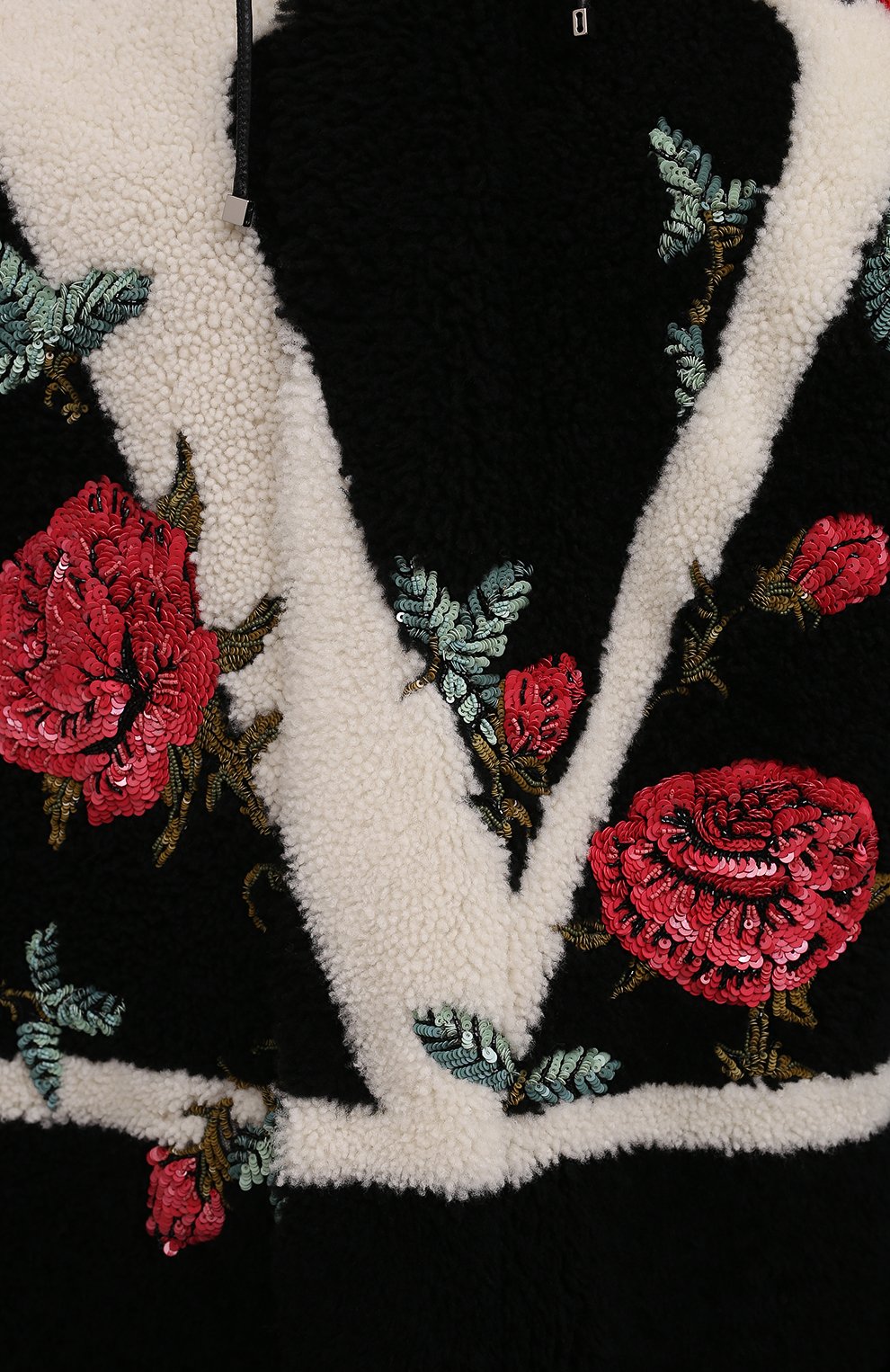 Анорак из овчины VALENTINO, арт. WF3FB5F86TF, фото 5