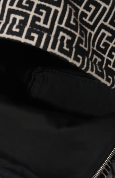 Текстильный рюкзак BALMAIN черно-белого цвета по цене 144500 руб., арт. AM1GE150TJMY, фото 5 Текстильный рюкзак BALMAIN, арт. AM1GE150TJMY, фото 5