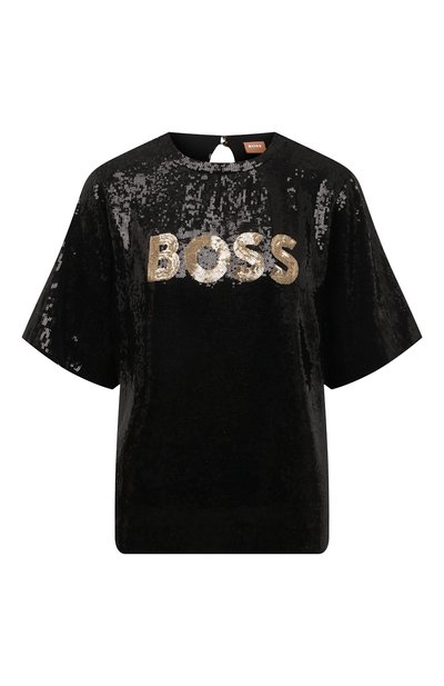Женский топ с пайетками BOSS, арт. 50485499