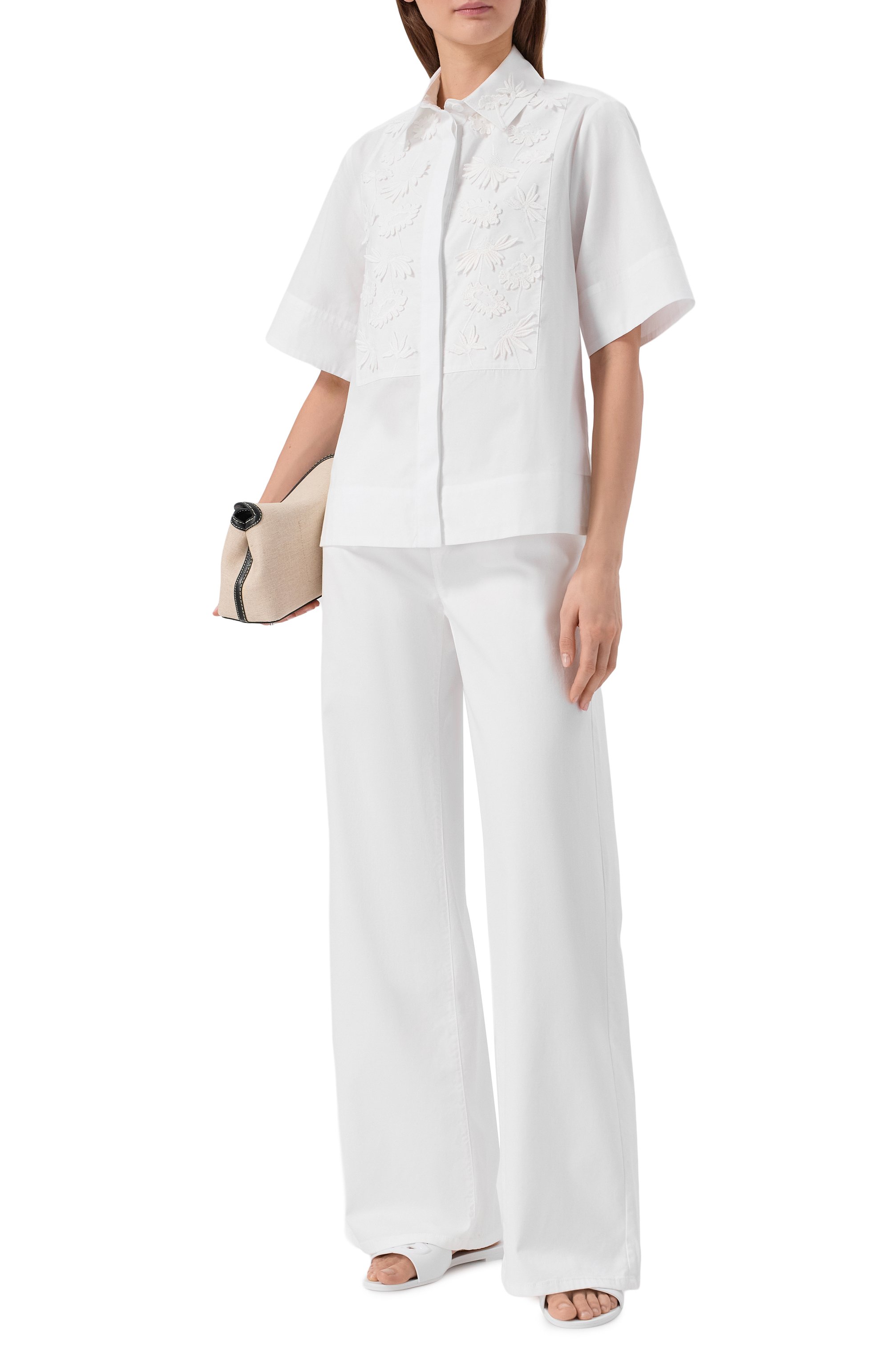 Хлопковая рубашка P.A.R.O.S.H., арт. D381279/CUB026, фото 2