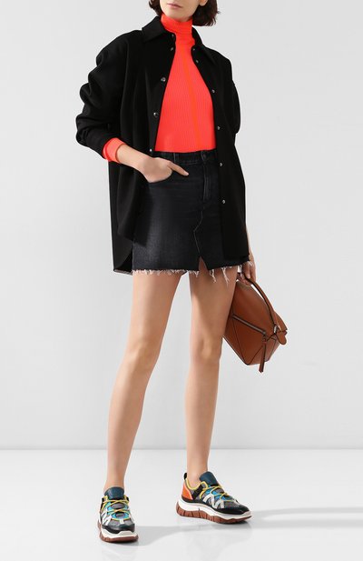 Комбинированные кроссовки blake CHLOÉ, арт. CHC19W25018, фото 2