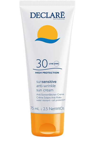Женский солнцезащитный крем с омолаживающим действием anti-wrinkle sun cream spf 30 (75ml) DECLARE, арт. 740