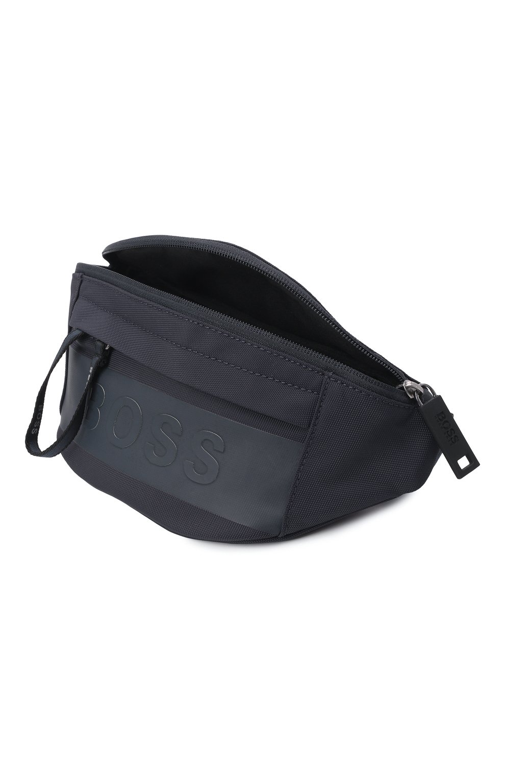 Текстильная поясная сумка BOSS темно-серого цвета по цене 19650 руб., арт. 50466407, фото 5 Текстильная поясная сумка BOSS, арт. 50466407, фото 5