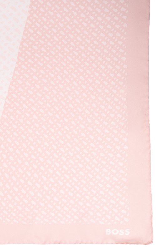 Шелковый платок BOSS 50536118 Розовый  50536118 Фото 4