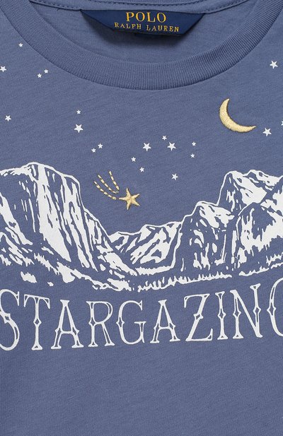 Хлопковый лонгслив POLO RALPH LAUREN, арт. 311712411, фото 3