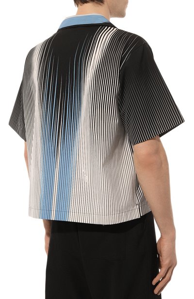 Хлопковая рубашка PRADA, арт. UCS318-1YN3-F0964-211, фото 4