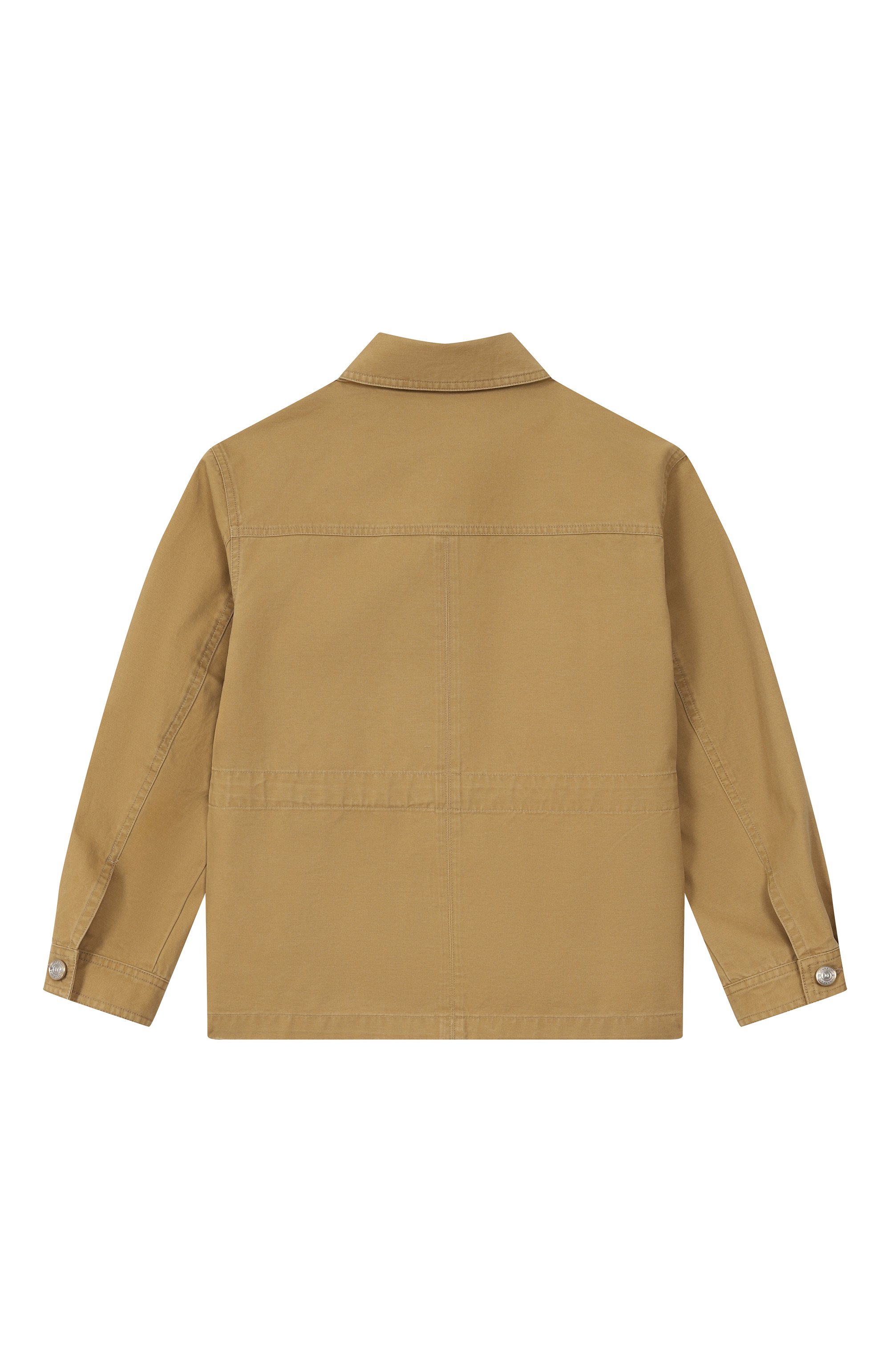 Хлопковая куртка-рубашка MONNALISA, арт. 49G101, фото 2